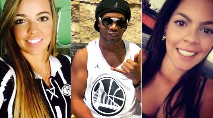 Ronaldinho ma cosa fai? Presto convolerà a nozze con due donne ... Ronaldinho ma cosa fai? Presto convolerà a nozze con due donne ...