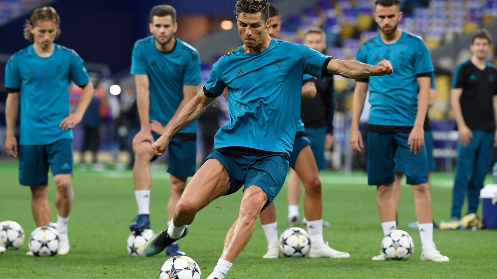 Allenamento calcio Real Madrid prima Allenamento calcio Real Madrid prima