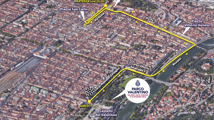 Salone di Torino, cresce l'attesa per la Supercar Night Parade