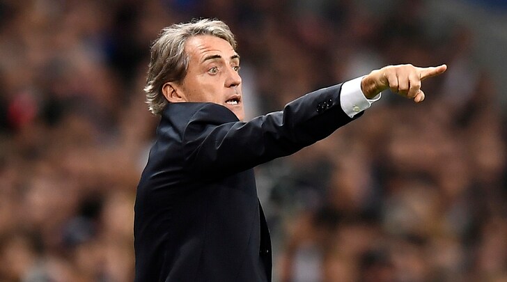 Mancini: «Tra un anno Italia a livello della Francia»