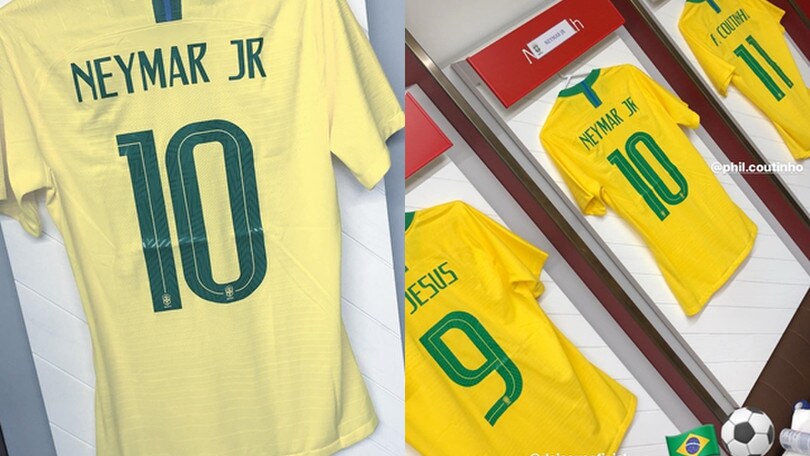 Brasile, Neymar festeggia: torna la "sua" 10