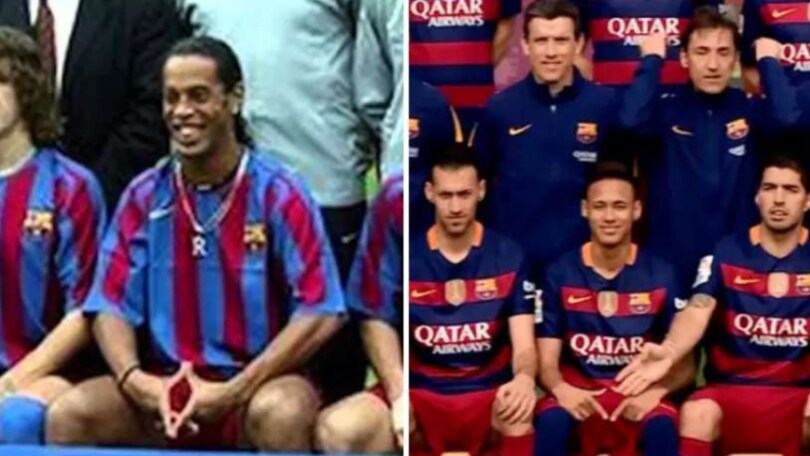 Marocco, Achraf come Ronaldinho! Il gesto nella foto di gruppo è virale