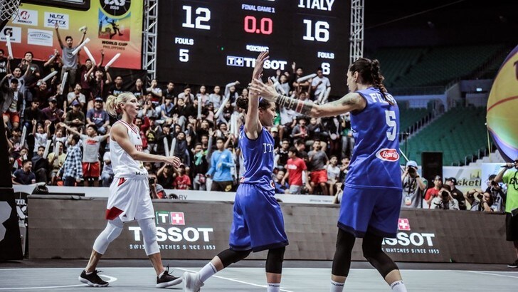 Mondiale 3x3: D'Alie piega la Russia, è trionfo Italia