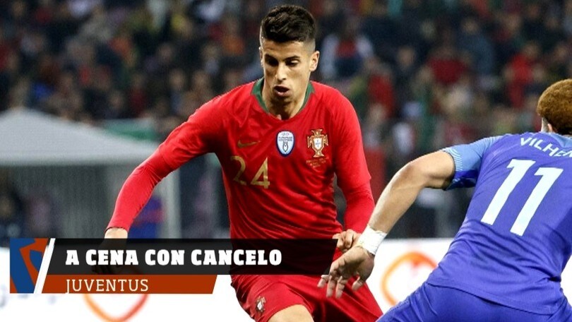 Juventus, a cena con Cancelo
