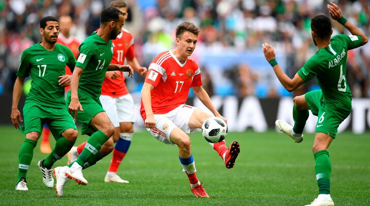 Golovin Russia Mondiali Calcio