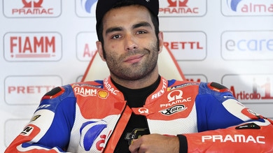 MotoGp Ducati, Petrucci: «Nessuna frattura dopo la caduta»