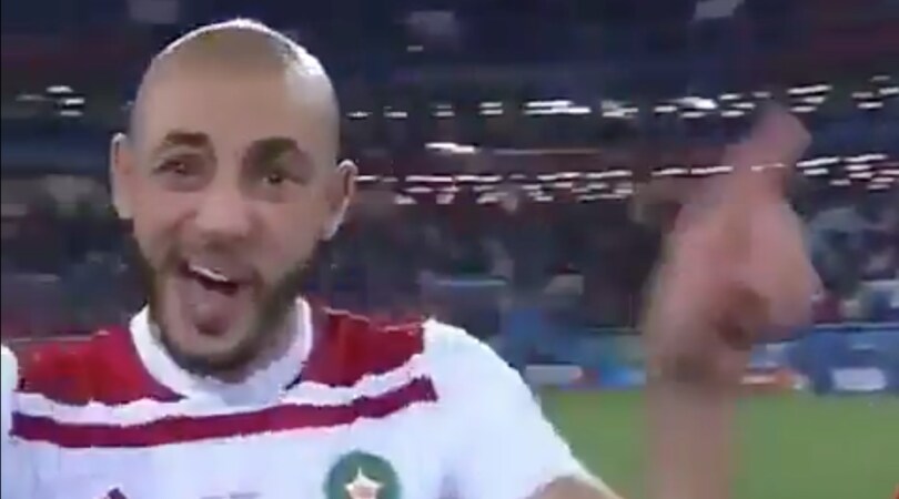 Marocco, Amrabat in diretta tv: «La Var è una c…»