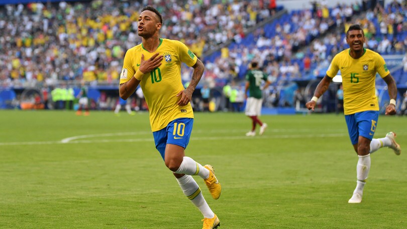 Mondiali 2018, Brasile-Messico 2-0: decidono Neymar e Firmino