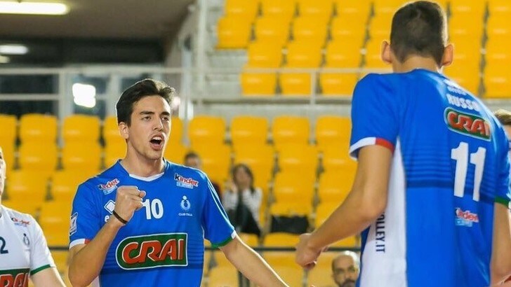 Volley A2 maschile - Leonardo Baciocco (17 anni) nuovo martello di Santa Croce