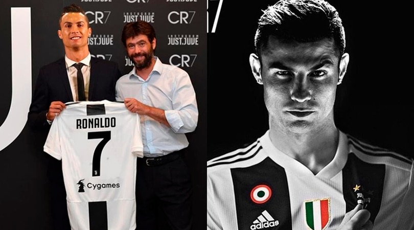 Due sfumature di Cristiano Ronaldo: il bianco e il nero