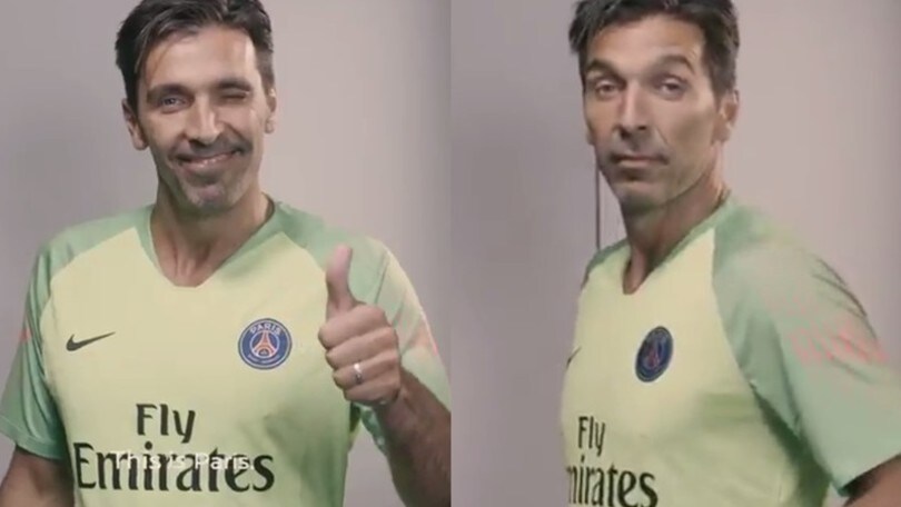 Buffon è del Psg: eccolo con la nuova maglia!