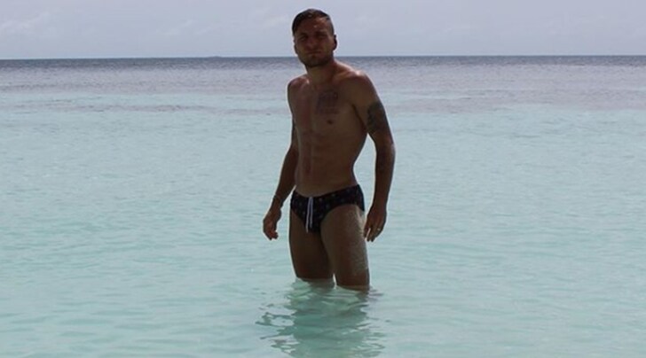 Immobile, paura in spiaggia: ultrà tenta di aggredirlo