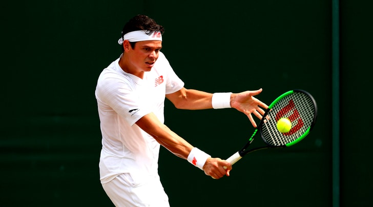 Wimbledon, Raonic vola ai quarti di finale