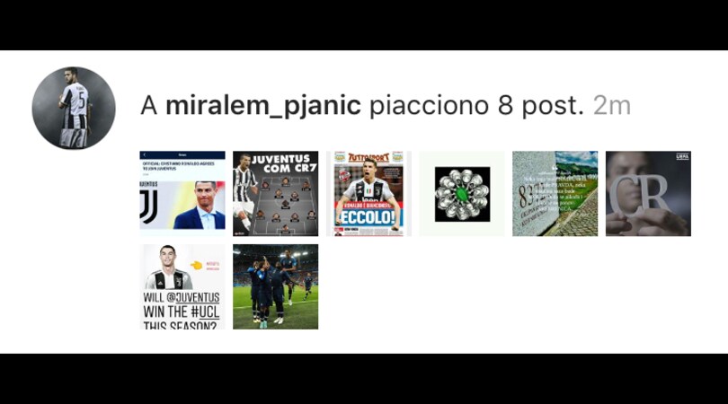 Ronaldo-Juventus, la felicità di Pjanic su Instagram