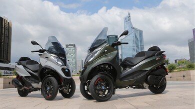 Piaggio MP3: ecco il motore da 350 cc