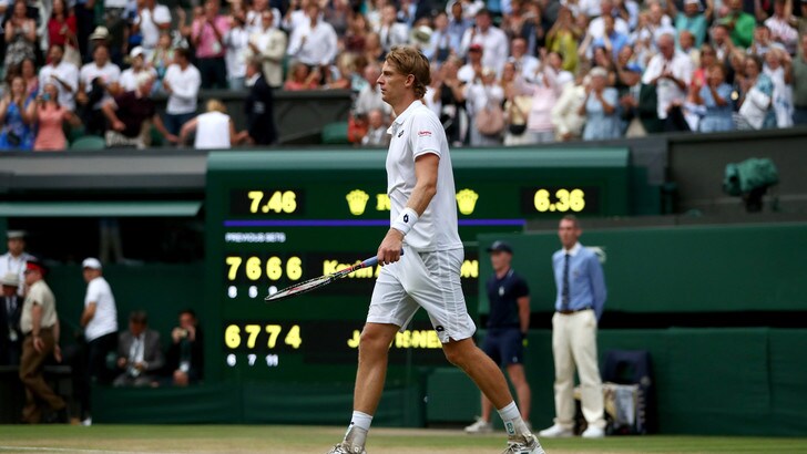Wimbledon: incredibile Anderson, batte Isner dopo più di 6 ore e mezza e vola in finale