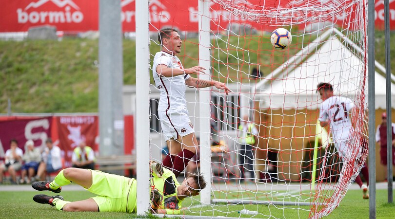 Torino-Bormiese 14-0, Belotti-show: cinquina del Gallo nella prima amichevole