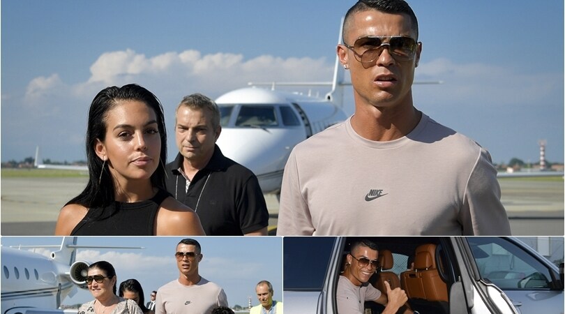 Juventus, Cristiano Ronaldo sbarca a Torino
