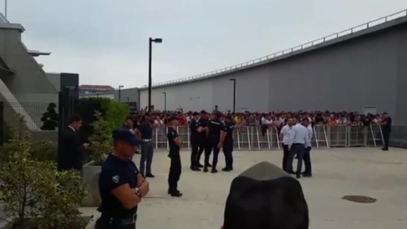 Ronaldo day: tifosi in delirio al J Medical