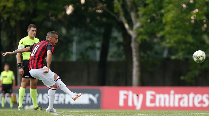 Milan-Novara 2-0: decidono Suso e Calabria