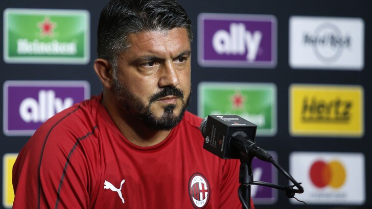 Gattuso: «Ho sentito Scaroni, sono tranquillo. Con Leonardo tutto ok»