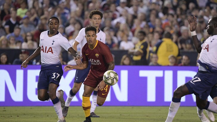 Serie A Roma, Kluivert: «Contento di aver scelto i giallorossi, volevo cambiare»