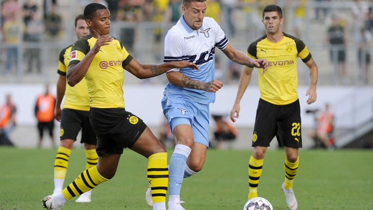 Lazio sconfitta di misura 1-0 contro il Borussia Dortmund