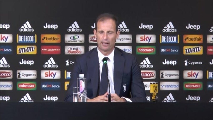 Allegri: "Stop eccitazione, piedi per terra"