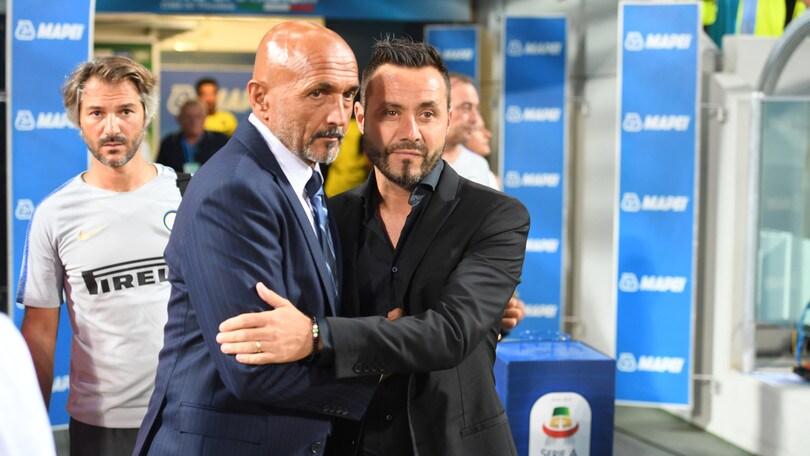Serie A Sassuolo, De Zerbi: «E' più facile giocare contro l'Inter»