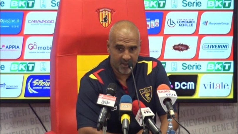 Liverani: "Gara particolare. Benevento costruito per vincere"