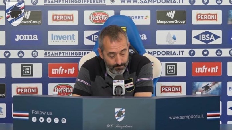 Giampaolo: "Partita particolare per noi e per i nostri tifosi"