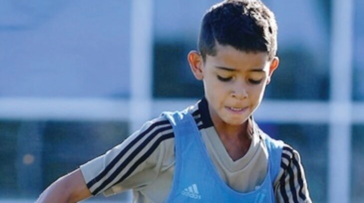 Ronaldo jr meglio del papà...ne fa quattro con la Juventus Under 9
