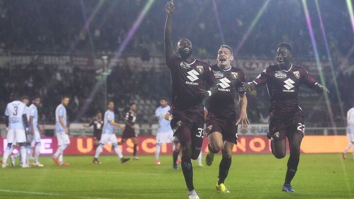 Torino a segno con N'Koulou sotto il diluvio: Spal ko. Esordio di Zaza
