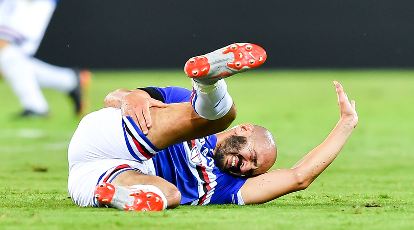 Sampdoria, lesione muscolare per Saponara