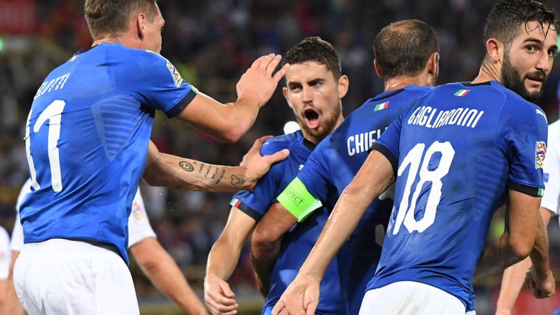 Jorginho segna su rigore: Italia-Polonia finisce 1-1