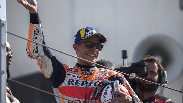 MotoGp, Marquez: un altro Mondiale a 1,01, staccato Dovizioso