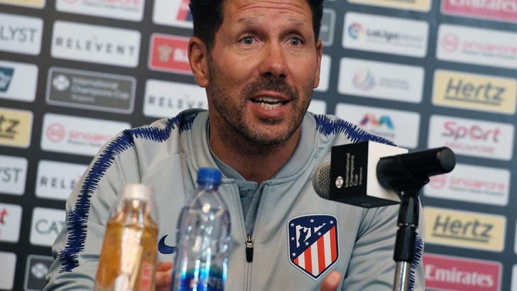 Simeone: «Allenerò l'Inter quando sarà il momento»