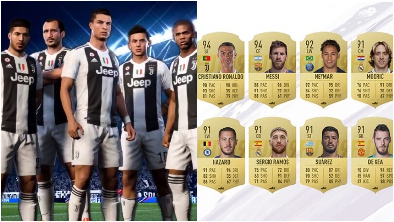 Fifa 2019, la top 100: comanda sempre CR7, Chiellini primo azzurro