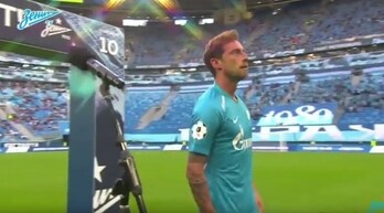 Zenit, il debutto ufficiale di Marchisio: parte dalla panchina e entra al 71'