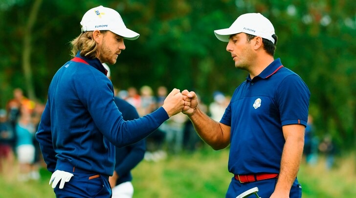 Ryder Cup, inizio tra gli applausi per Molinari e Woods