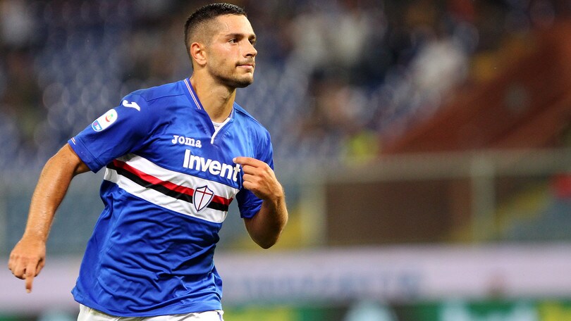 Serie A Sampdoria, seduta individuale per Caprari