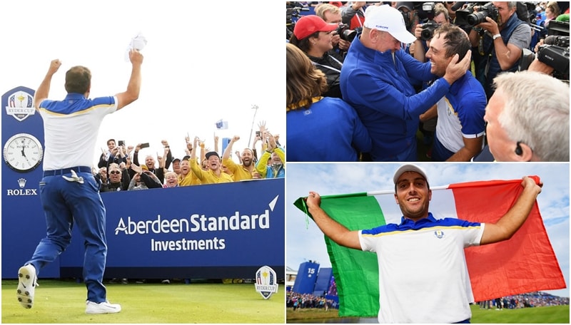 Golf, la gioia di Molinari: è lui Mr Ryder Cup