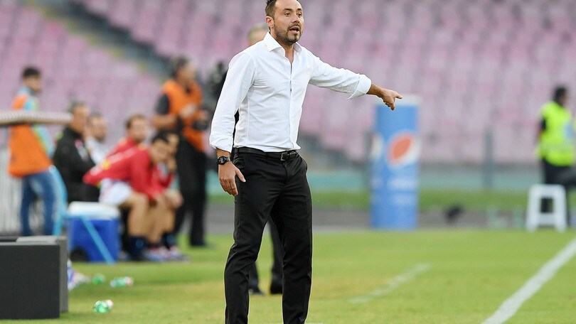 Serie A Sassuolo, De Zerbi: «Creato tanto contro un grande Napoli»