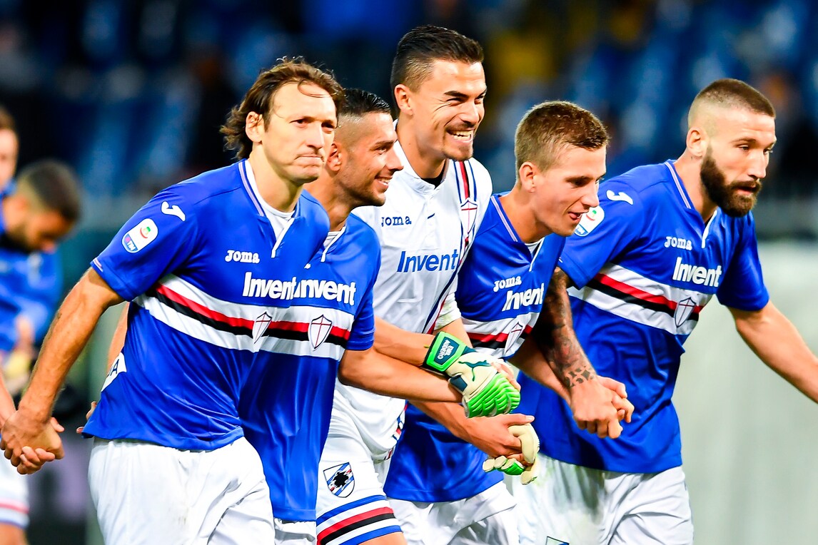 Serie A Sampdoria, Giampaolo ritrova Audero, Caprari e Tonelli
