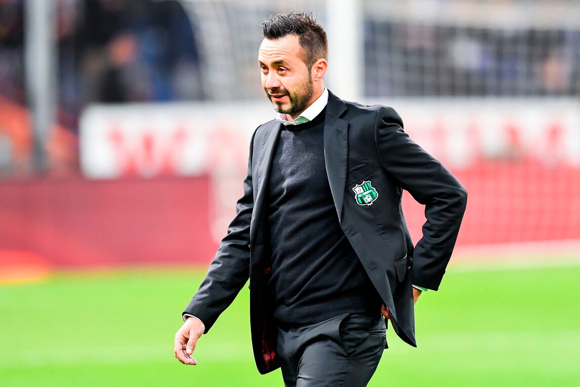 Serie A Sassuolo, De Zerbi: «Con il Bologna sarà una partita pericolosa»