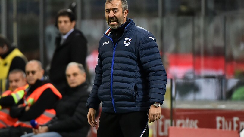 Serie A Sampdoria, Giampaolo: «Non posso elogiare una squadra che perde'»