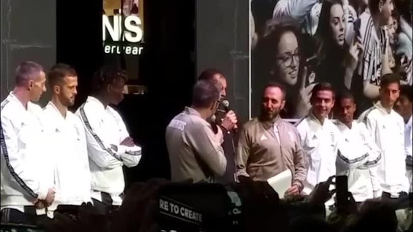 Allegri: "Grazie alla squadra possiamo raggiungere certi traguardi"