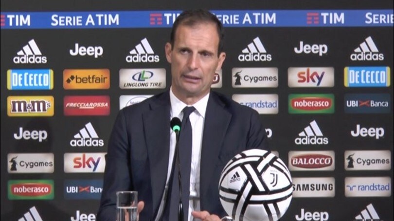 Allegri: "Con l'Utd rientrano un po' di giocatori"