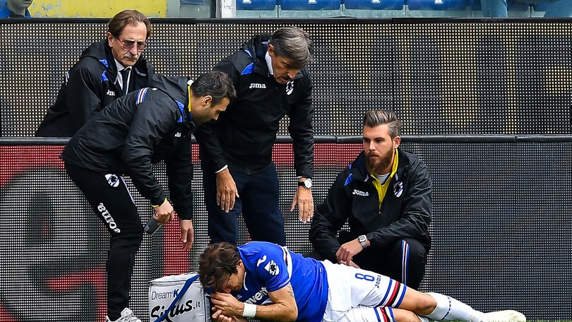 Serie A Sampdoria, lesione al flessore per Barreto