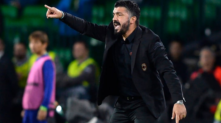 Gattuso: «Contro la Juventus senza paura»